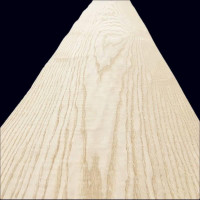 White Ash Crown-cut veneers 250 x 27 cm