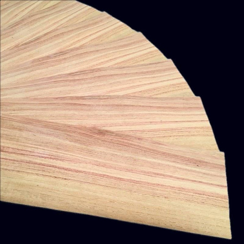 Rosewood narrow-width small-size veneer