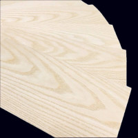 White Ash crown-cut narrow-width small-size veneer