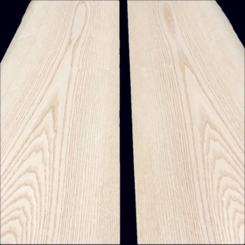 White Ash crown-cut veneers 100 x 26 cm