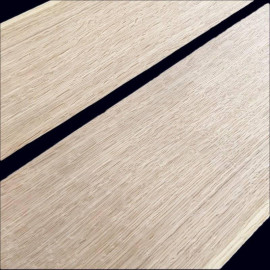 0.3 mm quarter-cut Oak veneer 150 x 18 cm