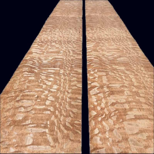 Leopardwood veneer 290 x 16 cm