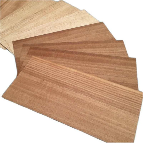 Makore narrow-width small-size veneer