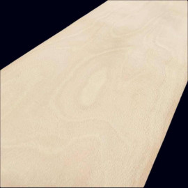 Hêtre naturel placage dosse 195 x 24 cm