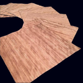 Bubinga Placage XXL Petit Format