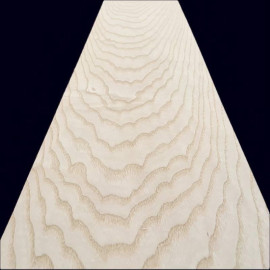White Ash crown-cut veneer 135 x 21 cm