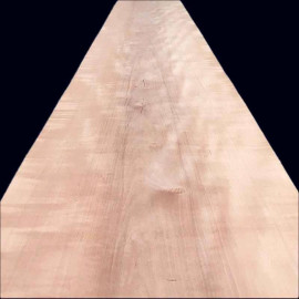 Pearwood crown-cut veneer 250 x 30 cm