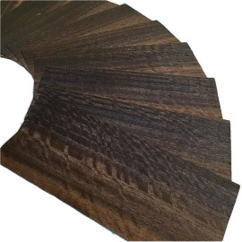 Fumed Eucalyptus narrow-width small-size veneer