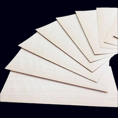 White Beech narrow-width small-size veneer