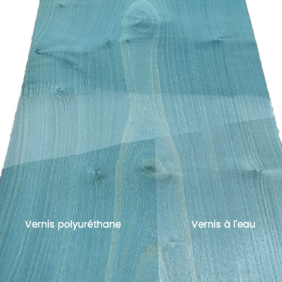 Sky Blue Plain Sycamore Veneer 50 x 28 cm
