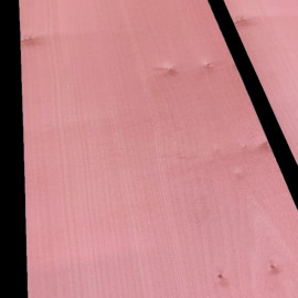 Piggy Bank Pink Plain Sycamore Veneer 50 x 27 cm