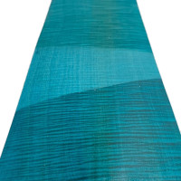 Ocean Blue Figured Sycamore Veneer 50 x 17 cm