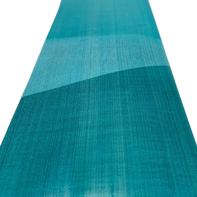 Persian Blue Plain Sycamore Veneer 50 x 15 cm