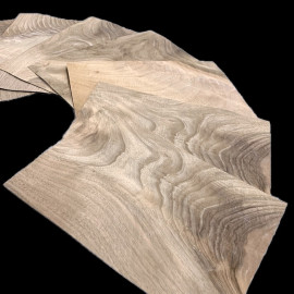 Tormented French Walnut Small-size Veneers