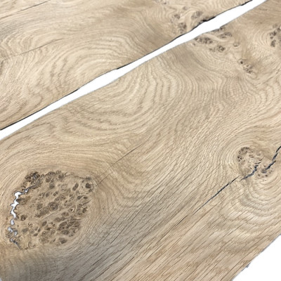 Ronce de Chêne Rustique Placage 80 x 29 cm