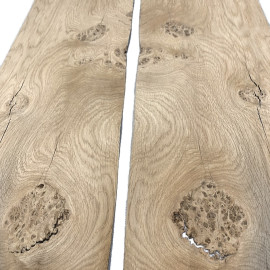 Ronce de Chêne Rustique Placage 80 x 29 cm