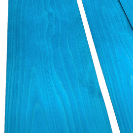 Sycomore Bleu Adriatique Placage Teinté 50 x 22 cm