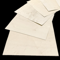 Pin-knotty Sycamore XXL Width Small-size Veneers