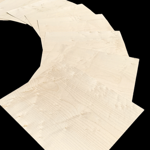 Pin-knotty Sycamore XXL Width Small-size Veneers