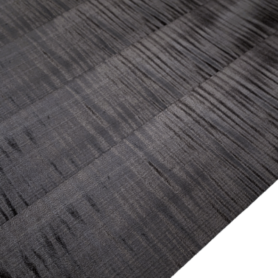 Sycomore Ondé Gris Anthracite Placage Teinté 50 x 12 cm