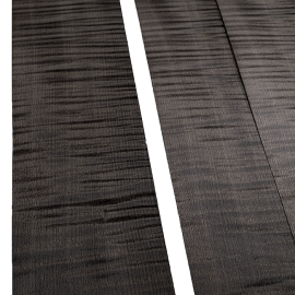 Anthracite Gray Sycamore Dyed Veneers 50 x 12 cm