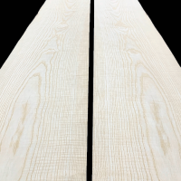 Figured White Ash Veneers 240 x 36 cm