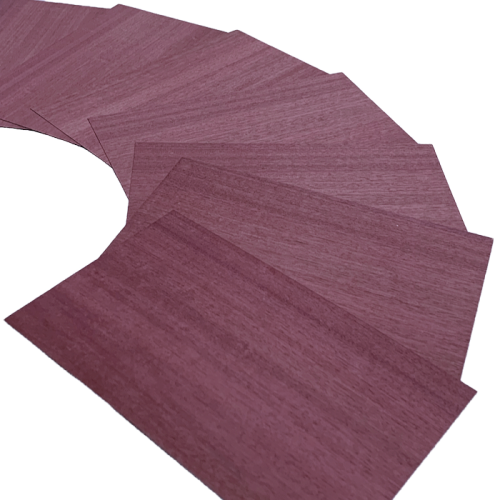 Purpleheart Small-size Veneers