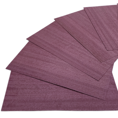 Purpleheart Small-size Veneers