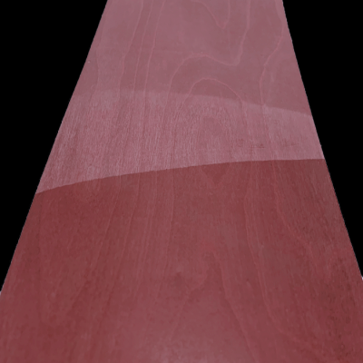 Indian Red Sycamore Dyed Veneers 50 x 17 cm