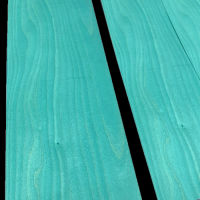 Turquoise Sycamore Dyed Veneers 50 x 17 cm