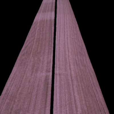 Purpleheart Quarter-cut Veneers 300 x 18 cm