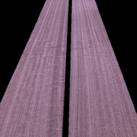 Purpleheart Quarter-cut Veneers 300 x 18 cm