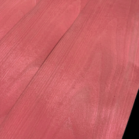 Watermelon Red Sycamore Dyed Veneers 50 x 16 cm