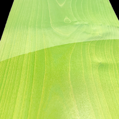 French Lime Green Sycamore Dyed Veneers 50 x 27 cm