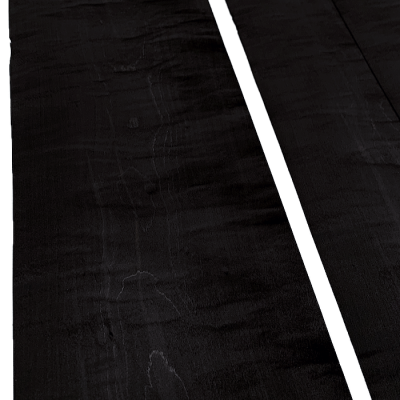 Ebonized Black Pearwood Dyed Veneers 50 x 20 cm