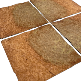 Red Elm Burl Veneers 35 x 35 cm