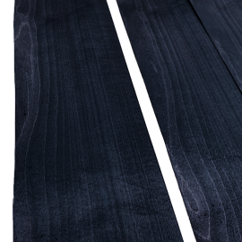Sycomore Bleu Nuit Placage Teinté 50 x 15 cm