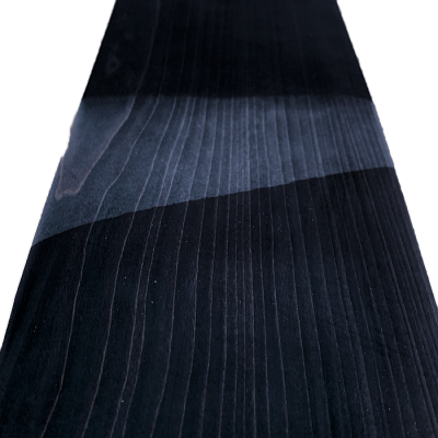 Sycomore Bleu Nuit Placage Teinté 50 x 15 cm