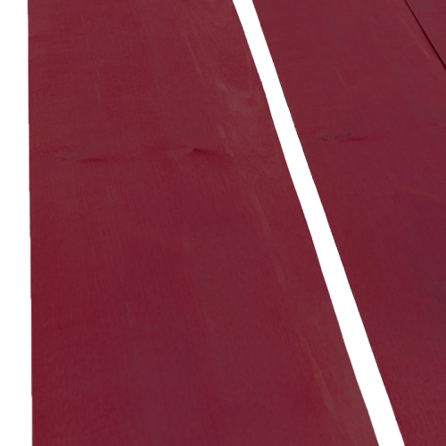Sycomore Rouge Grenat Placage Teinté 50 x 16 cm