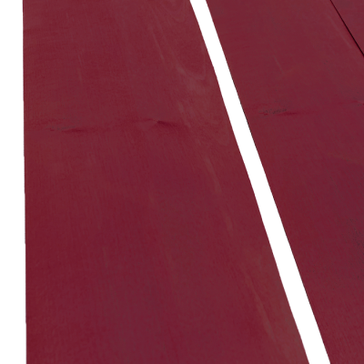 Sycomore Rouge Grenat Placage Teinté 50 x 16 cm