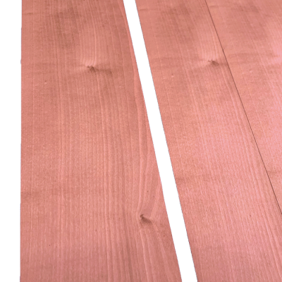 Sycomore Terracotta Rosé Placage Teinté 50 x 15 cm