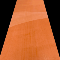 Tangerine Orange Sycamore Dyed Veneers 50 x 18 cm