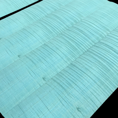 Sycomore Ondé Bleu Arctique Placage Teinté 50 x 12 cm