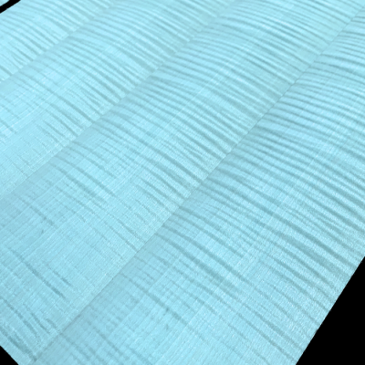 Iced Blue Curly Sycamore Dyed Veneers 50 x 12 cm