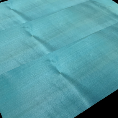 Sycomore Bleu Paon Placage Teinté 50 x 17 cm