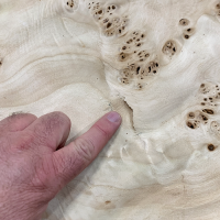 Mappa Burl Veneers 65 x 42 cm