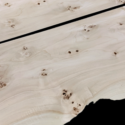 Peuplier Picoté Placage 110 x 29 cm
