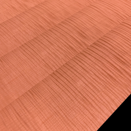 Salmon Orange Figured Sycamore Dyed Veneers