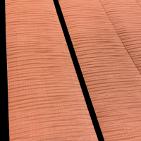 Salmon Orange Figured Sycamore Dyed Veneers