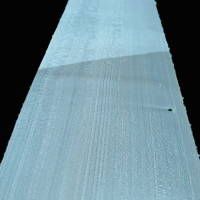 Sycomore Bleu Azurin Placage Teinté 50 x 16 cm